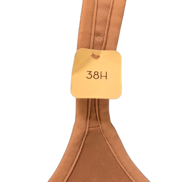 Deesse Pink Bra With Purple Lace Size 38D - Picture 4 of 6